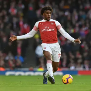 Alex Iwobi Print (Arsenal v Burnley 2018-19) Alex Iwobi Print (Arsenal v Burnley 2018-19)