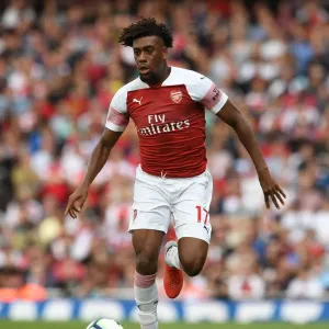 Alex Iwobi in Print, Arsenal vs. West Ham United 2018-19 Alex Iwobi in Print, Arsenal vs. West Ham United 2018-19