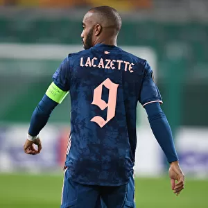 Alex Lacazette in Action: Arsenal vs Rapid Vienna, UEFA Europa League 2020-21