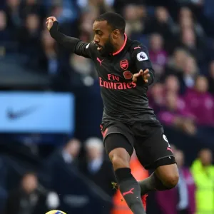 Alex Lacazette in Action: Manchester City vs Arsenal, Premier League 2017-18 Alex Lacazette in Action: Manchester City vs Arsenal, Premier League 2017-18