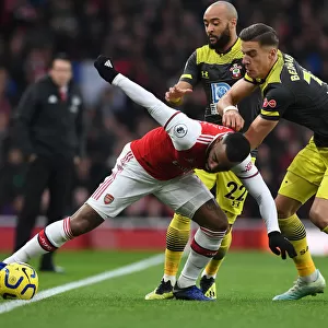 Alex Lacazette Outsmarts Jan Bednarek: Arsenal's Masterclass vs Southampton in Premier League