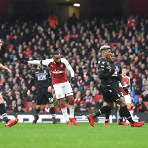 Alex Lacazette Scores Fourth Goal: Arsenal vs. Crystal Palace, Premier League 2017-18