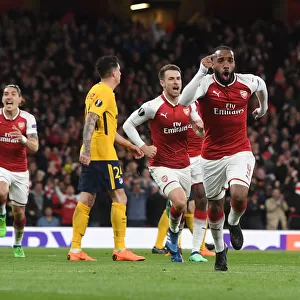Alex Lacazette's Thrilling Goal: Arsenal's Europa League Semi-Final Triumph Over Atletico Madrid
