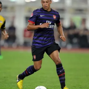 Alex Oxlade-Chamberlain: In Action for Arsenal Against Malaysia XI (2012-13)