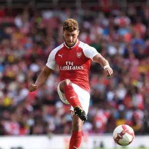Alex Oxlade-Chamberlain: In Action for Arsenal against Sevilla, Emirates Cup 2017-18