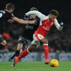 Alex Oxlade-Chamberlain: In Action for Arsenal Against Southampton in the EFL Cup (2016-17) Alex Oxlade-Chamberlain: In Action for Arsenal Against Southampton in the EFL Cup (2016-17)