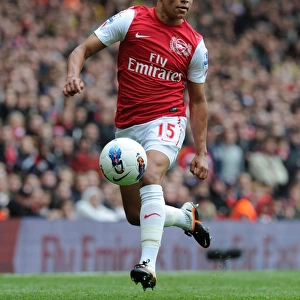Alex Oxlade-Chamberlain in Action: Arsenal vs Norwich City, Premier League 2011-12