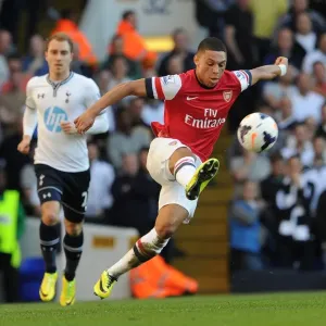 Alex Oxlade-Chamberlain in Action: Arsenal vs. Tottenham Hotspur (2013-14) Alex Oxlade-Chamberlain in Action: Arsenal vs. Tottenham Hotspur (2013-14)