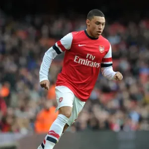 Alex Oxlade-Chamberlain in Action: Arsenal vs Blackburn Rovers, FA Cup 2012-13