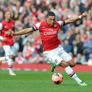 Alex Oxlade-Chamberlain in Action: Arsenal vs Everton, FA Cup Quarter-Final Alex Oxlade-Chamberlain in Action: Arsenal vs Everton, FA Cup Quarter-Final