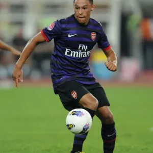 Alex Oxlade-Chamberlain in Action for Arsenal vs Malaysia XI (2012-13)