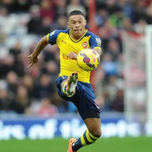 Alex Oxlade-Chamberlain: In Action for Arsenal vs Sunderland, Premier League 2014/15