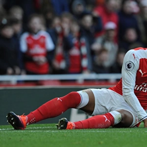 Alex Oxlade-Chamberlain (Arsenal). Arsenal 3: 1 Bournemouth