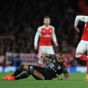 Alex Oxlade-Chamberlain (Arsenal) Arturo Vidal (Bayern). Arsenal 1: 5 Bayern Munich