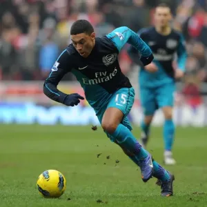 Alex Oxlade-Chamberlain (Arsenal). Sunderland 1: 2 Arsenal. Barclays Premier League