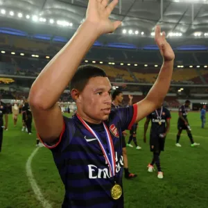 Alex Oxlade-Chamberlain (Arsenal). Malaysia 1: 2 Arsenal. Pre Season Friendly