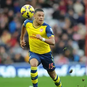 Alex Oxlade-Chamberlain: Arsenal Star in Action vs Sunderland, Premier League 2014/15