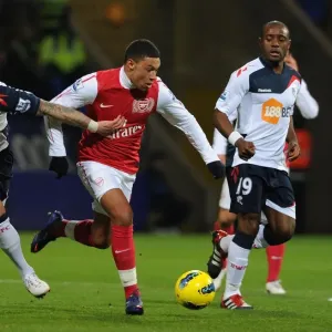 Alex Oxlade-Chamberlain Outmaneuvers Gretar Steinsson: A Premier League Moment, Bolton Wanderers vs Arsenal, 2012 Alex Oxlade-Chamberlain Outmaneuvers Gretar Steinsson: A Premier League Moment, Bolton Wanderers vs Arsenal, 2012