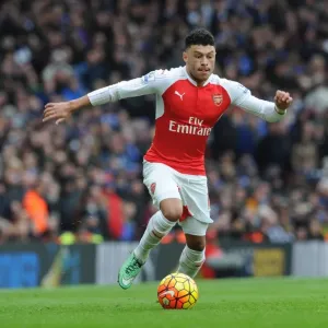 Alex Oxlade-Chamberlain Scores the Winning Goal: Arsenal 2-1 Leicester City (Barclays Premier League, Emirages Stadium, 14/2/16) Alex Oxlade-Chamberlain Scores the Winning Goal: Arsenal 2-1 Leicester City (Barclays Premier League, Emirages Stadium, 14/2/16)