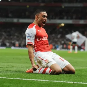 Alex Oxlade-Chamberlain's Goal: Arsenal vs. Tottenham, Premier League 2014-15