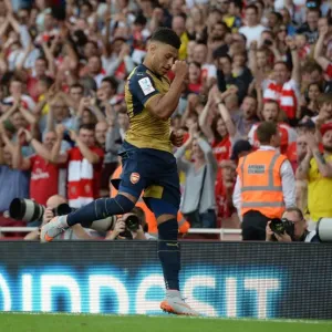 Alex Oxlade-Chamberlain's Thunderbolt: Arsenal's Emirates Cup Victory Goal vs Olympique Lyonnais (2015/16)