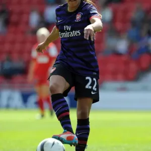 Alex Scott in Action: Arsenal Ladies vs. Bristol Academy - FA Women's Cup Final 2013 Alex Scott in Action: Arsenal Ladies vs. Bristol Academy - FA Women's Cup Final 2013