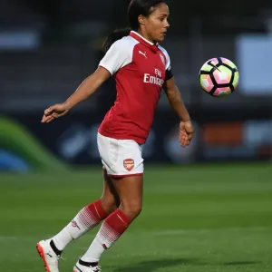 Alex Scott in Action: Arsenal Women vs. Everton Ladies