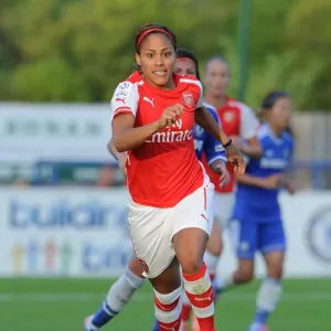 Alex Scott in Action: Chelsea Ladies vs. Arsenal Ladies - WSL Match (2014)
