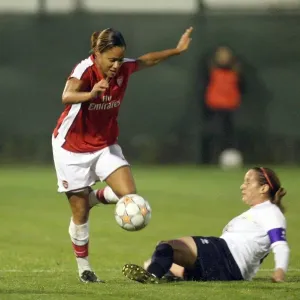 Alex Scott (Arsenal) Prisca Steinegger (Zurich) Alex Scott (Arsenal) Prisca Steinegger (Zurich)