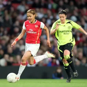 Alex Scott (Arsenal) Sophie Perry (Chelsea) Alex Scott (Arsenal) Sophie Perry (Chelsea)