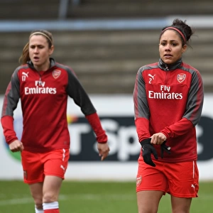 Arsenal Women Jigsaw Puzzle Collection: Reading Ladies Fc v Arsenal Women 2017-18