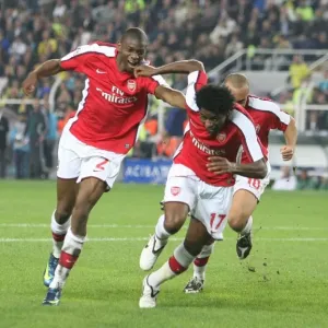 Alex Song and Abou Diaby: Unstoppable Duo - Arsenal's 4-Goal Blitz in UEFA Champions League against Fenerbahce Alex Song and Abou Diaby: Unstoppable Duo - Arsenal's 4-Goal Blitz in UEFA Champions League against Fenerbahce
