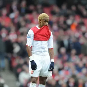 Alex Song in Action for Arsenal Against Leeds United, FA Cup 3rd Round, Emirates Stadium Alex Song in Action for Arsenal Against Leeds United, FA Cup 3rd Round, Emirates Stadium