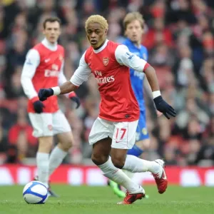 Alex Song in Action for Arsenal against Leeds United in FA Cup 3rd Round at Emirates Stadium Alex Song in Action for Arsenal against Leeds United in FA Cup 3rd Round at Emirates Stadium
