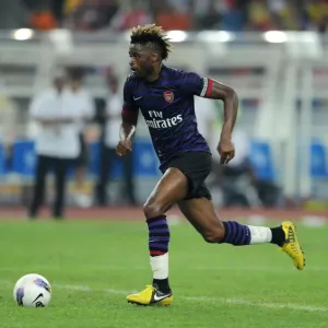 Alex Song in Action: Arsenal vs Malaysia XI, 2012