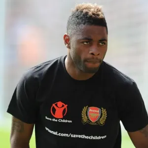 Alex Song in Action: Arsenal vs. New York Red Bulls at Emirates Cup 2011 Alex Song in Action: Arsenal vs. New York Red Bulls at Emirates Cup 2011