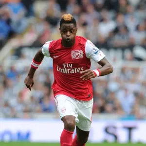 Alex Song in Action: Arsenal vs. Newcastle United, Premier League 2011-12 Alex Song in Action: Arsenal vs. Newcastle United, Premier League 2011-12