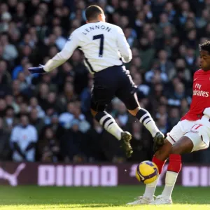 Alex Song (Arsenal) Aaron Lennon (Tottenham)