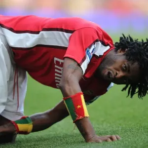 Alex Song (Arsenal). Arsenal 0: 0 Manchester City, FA Barclays Premier League