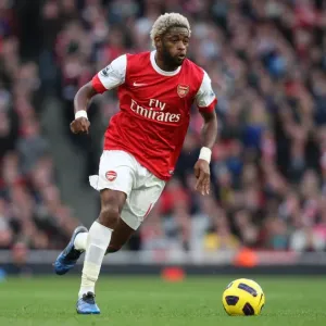 Alex Song Print, Arsenal 1:0 West Ham United, Barclays Premier League