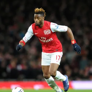 Alex Song (Arsenal). Arsenal 1: 2 Wigan Athletic. Barclays Premier League