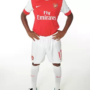 Alex Song (Arsenal). Arsenal 1st team Photocall and Membersday. Emirates Stadium, 5 / 8 / 10