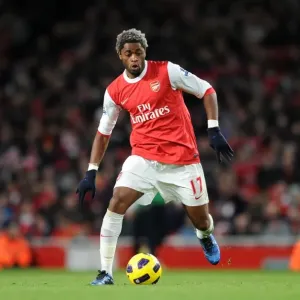 Alex Song (Arsenal). Arsenal 2: 1 Fulham. Barclays Premier League. Emirates Stadium Alex Song (Arsenal). Arsenal 2: 1 Fulham. Barclays Premier League. Emirates Stadium