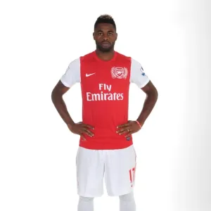 Alex Song (Arsenal). Arsenal Photocall, Emirates Stadium, Arsenal Football Club, London, 4 / 8 / 2011