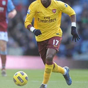 Alex Song (Arsenal). Aston Villa 2: 4 Arsenal. Barclays Premier League. Villa Park
