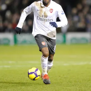 Alex Song (Arsenal). Burnley 1: 1 Arsenal, Barclays Premier League, Turf Moor