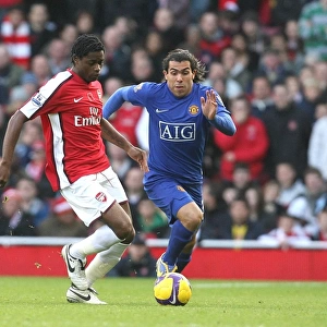 Alex Song (Arsenal) Carlos Tevez (Manchester United)