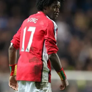 Alex Song (Arsenal). Chelsea 2: 0 Arsenal. Barclays Premier League. Stamford Bridge