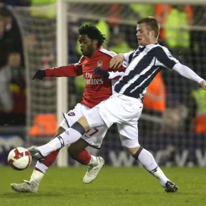 Alex Song (Arsenal) Chris Brunt (West Brom)