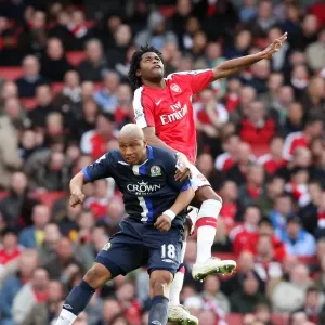 Alex Song (Arsenal) El-Hadji Diouf (Blackburn) Alex Song (Arsenal) El-Hadji Diouf (Blackburn)